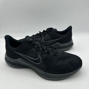 Nike DD3576-002 Men Size 11.5 Sneakers Triple Black Downshifter 11 Running Shoes